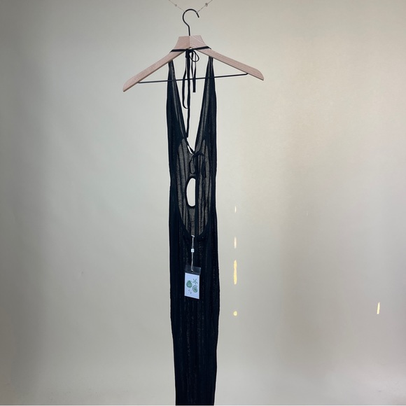 NWT ASTA Resort Amanda Dress in Black - Picture 14 of 14